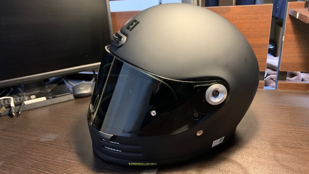 SHOEI グラムスター シールド CPB-1V ダークスモーク しゃぼん玉