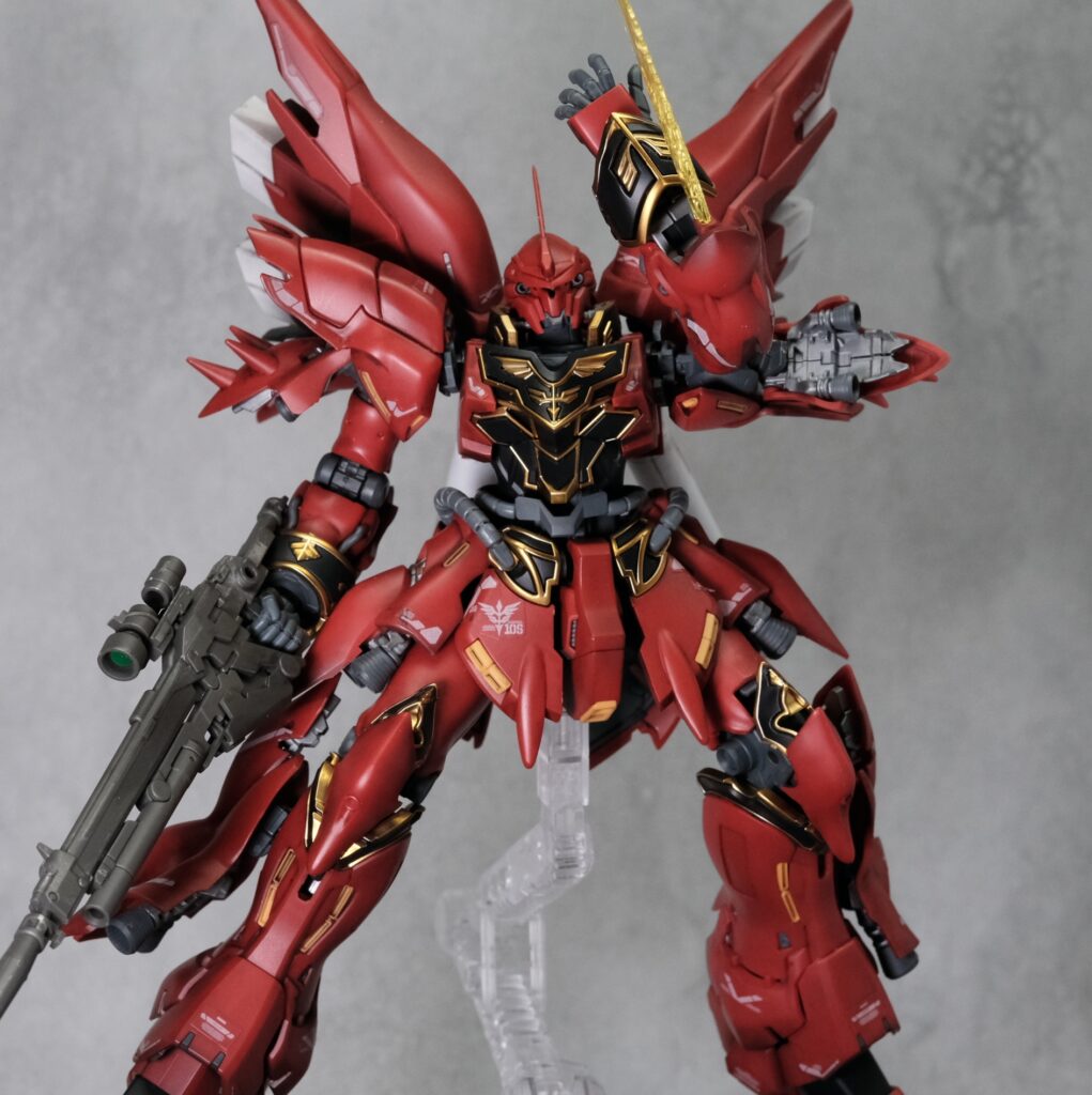 即買い歓迎★UGガンダム★金メッキ★RGシナンジュ★未組立★ガンプラ 機動戦士ガンダムUC RG 1/144 MSN-06S シナンジュ 組み立て式