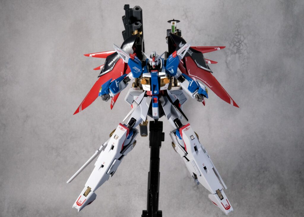 L ROBOT魂 デスティニーSpecII ゼウスシルエット アカツキ METAL ROBOT魂 ＜SIDE MS＞ デスティニーガンダムSpecII」、「光