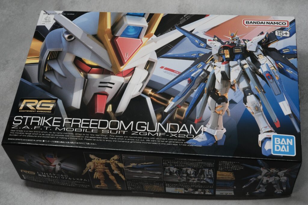 RG 1/144 ストライクフリーダムガンダムを組み立てた話 – EPIC LOG